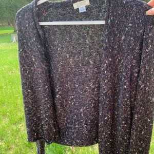 Purple Christoper & Banks Cardigan - M